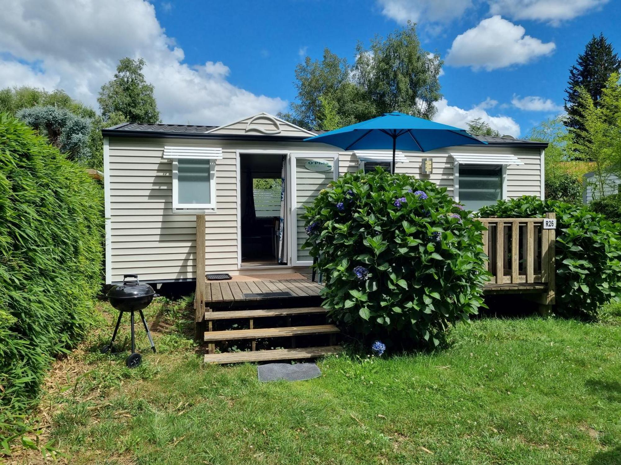 Camping De L Orangerie De Lanniron Mobilhome Esprit Zen R26 Quimper Eksteriør billede